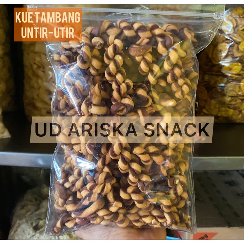 

KueTambang Untir Untir 500gr Untir Untir Gurih Renyah ASG