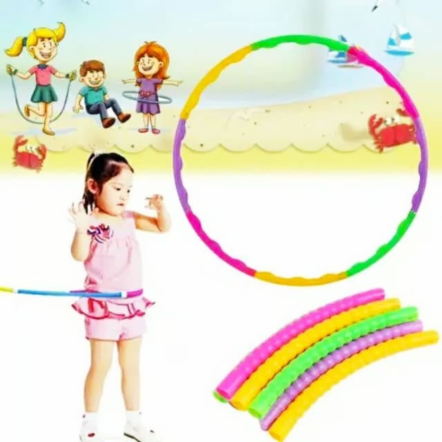 COD Mainan Anak Hulahoop Warna-warni Bisa Bongkar Pasang/mainan dewasa hulahup mainan olahraga dewas