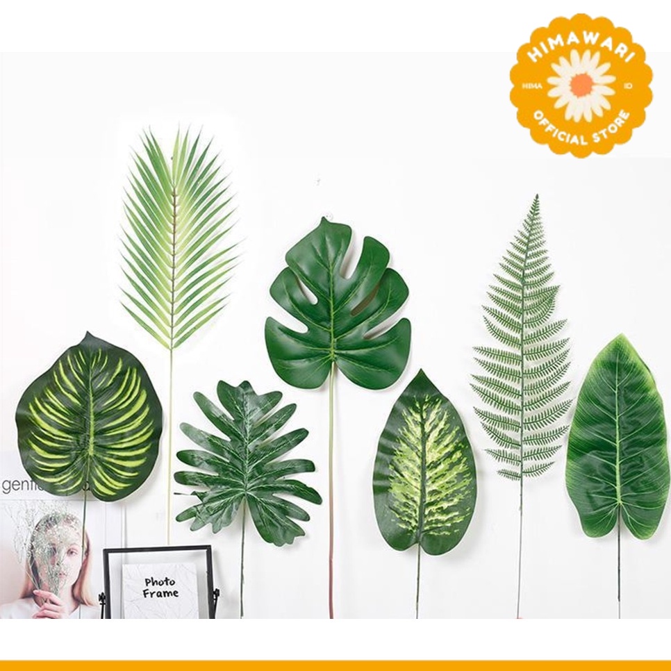 HIMA - Daun Artificial Pakis Palem Persia Daun Plastik Hiasan Dekorasi Wedding Daun Artificial Dekor
