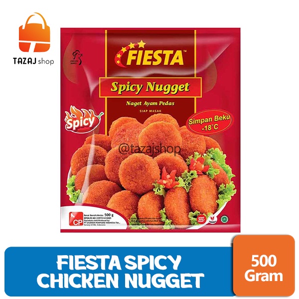 

FIESTA SPICY CHICKEN NUGGET 500 GR