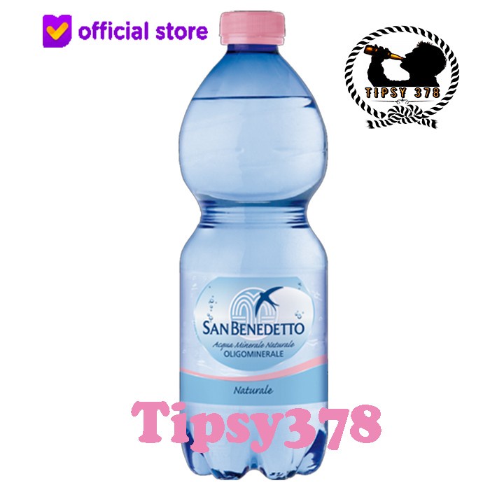 

San Benedetto Natural Mineral Water Pet 500ml X 24 Botol (Gojek/Grab)