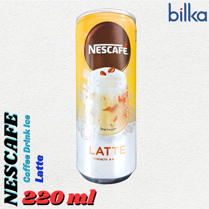 

NESCAFE RTD Ice Kaleng Latte 220ml