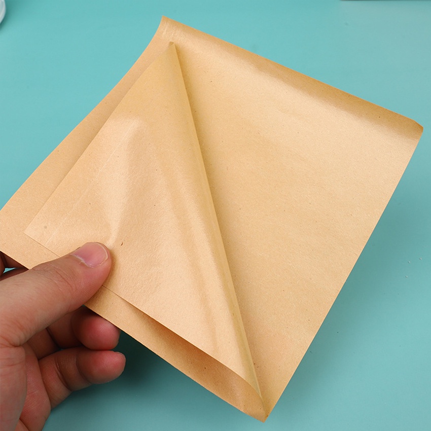 

RB 100Pcs Kertas Donut Laminasi / Food Grade Kertas Roti Kue / Burger Gorengan Paper Bag / Kantong