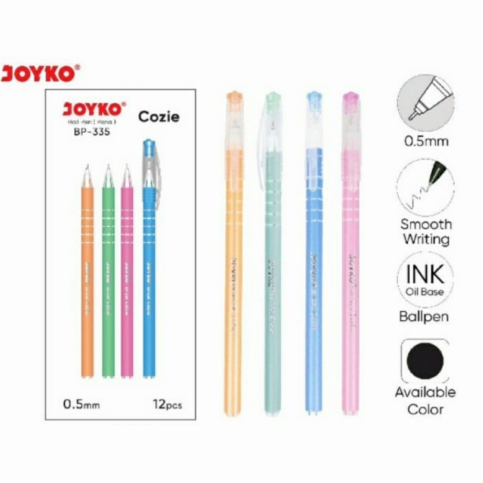 

Ballpoint JOYKO Cozie - 335 HT ( 1 Pack Isi 12 Pcs)