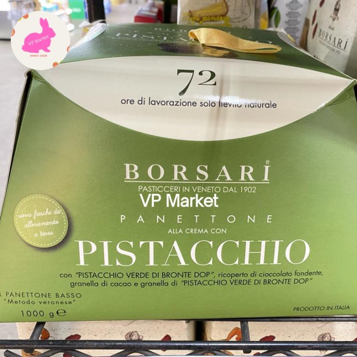 

Borsari Panettone Pistacchio Cake Italian | Cake Natal | Kue Christmas