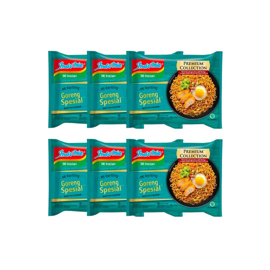 

Indomie Keriting Mie Instant Goreng Special 6 x 90 gr
