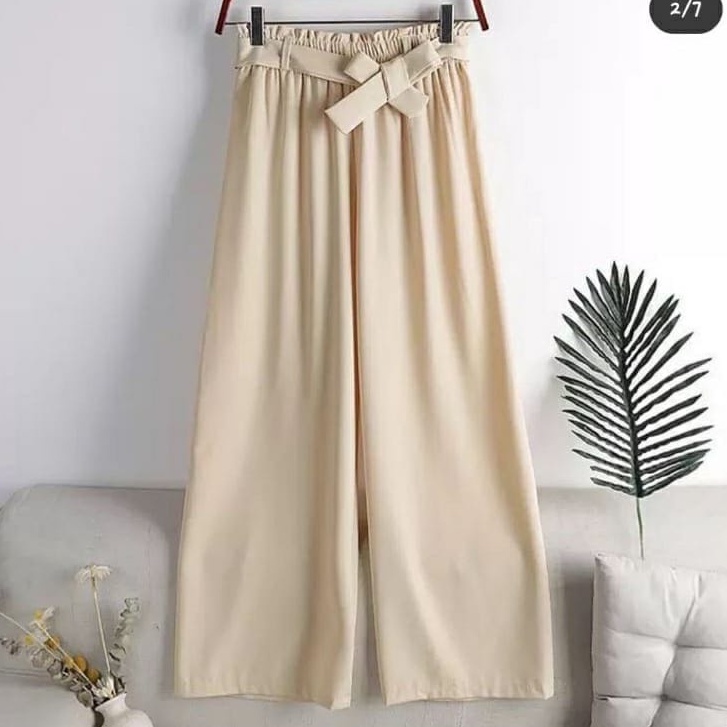 VIONA KULOT - CELANA KULOT WANITA  - HIGHWAIST PANTS - KULOT PREMIUM - WIDE LEG PANTS - CULLOTE HIGH