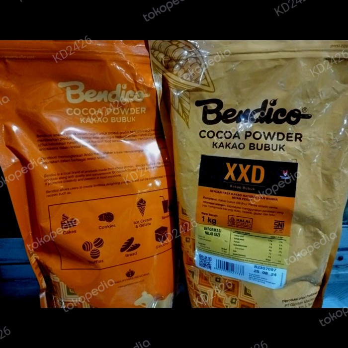 

Cacao Bendico XXD Dark Black 1kg.