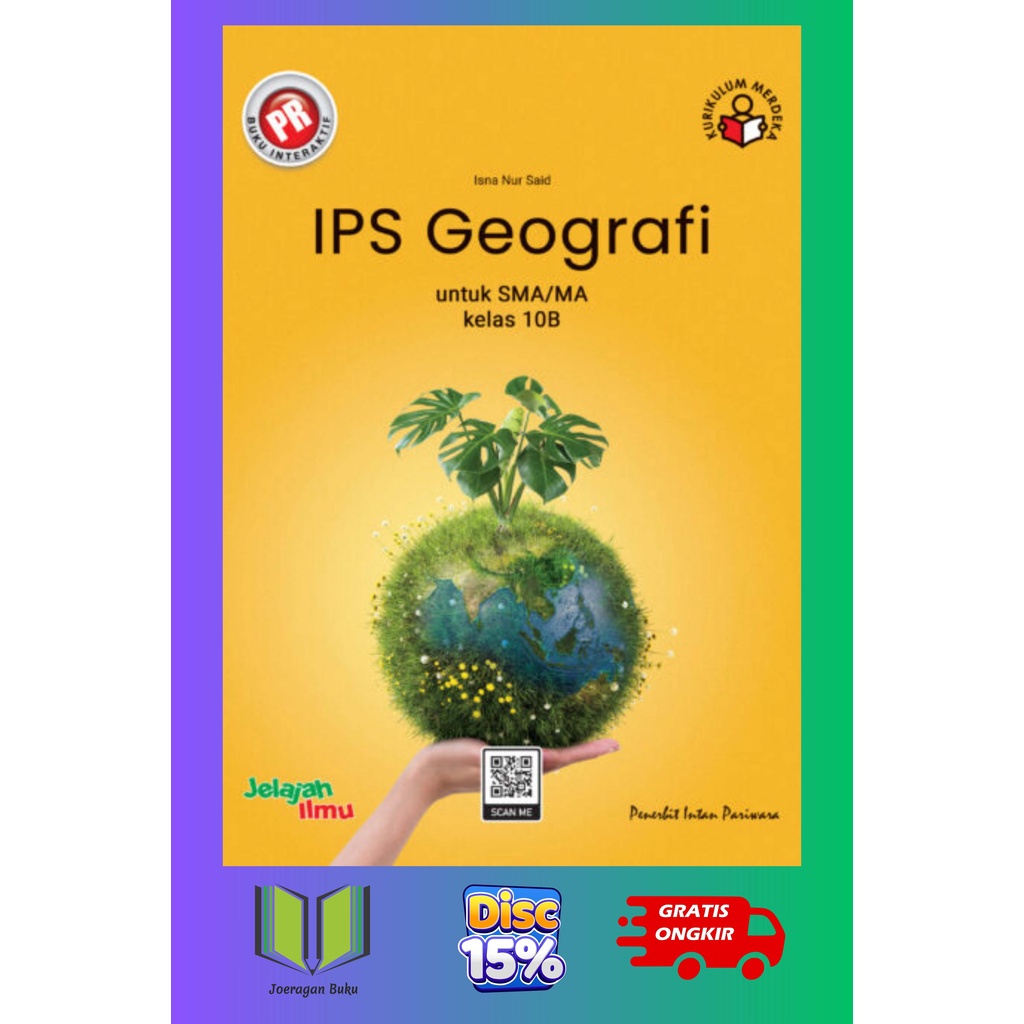 Buku PR/LKS interaktif GEOGRAFI SMA Kelas 10 Semester 2 Kurikulum Merdeka Tahun 2024