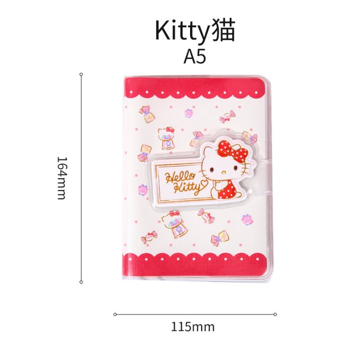 

MIMIMOO Notebook Buku Diary A5 A6 Cinnamoroll Pompompurin Hello Kitty - My Melody A6
