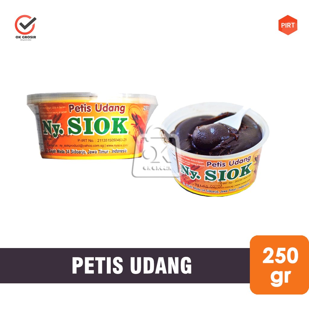 

Petis Udang Ny Siok / Petis Bumbu (250 gr)
