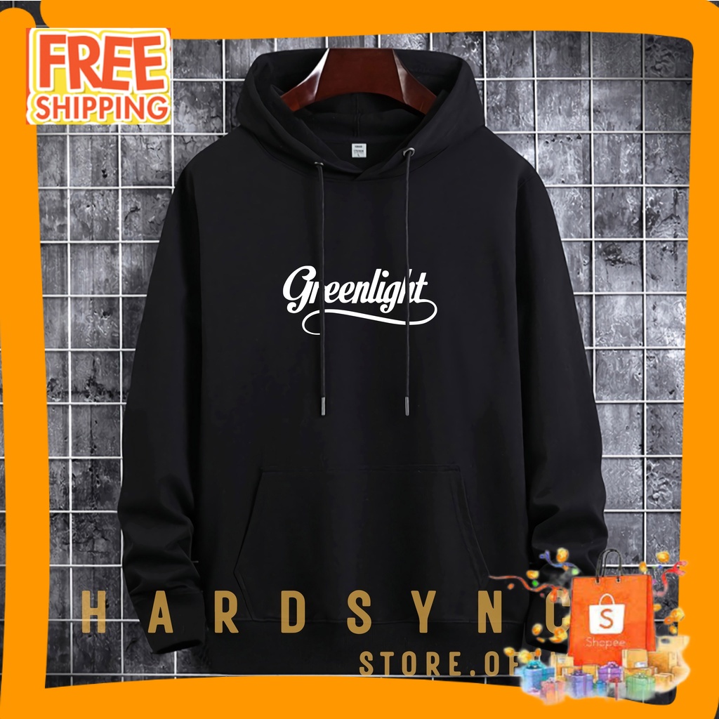 HOODIE CASUAL UNISEX POLOS MOTIF/ Sweater Hoodie Greenlight Unisex ( Pria & Wanita ) Premium Quality