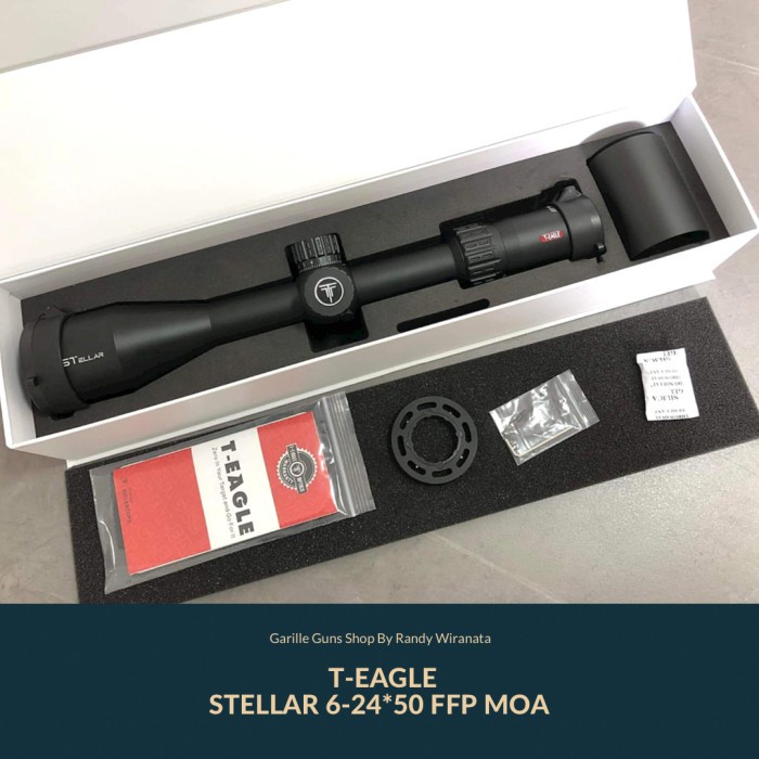 [STOK TERBATAS] T-Eagl* Stell4r 6-24x50 FFP FULL HD LENS