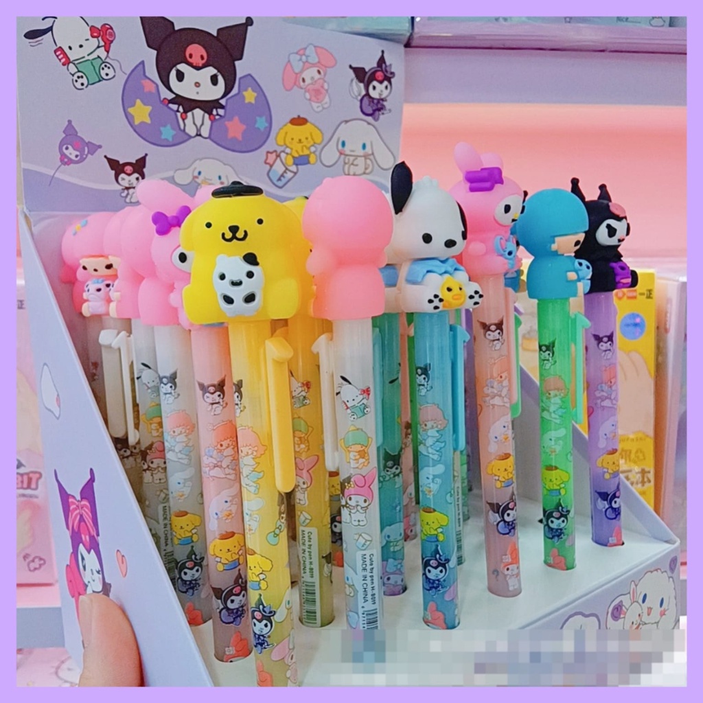 

PROMO - PULPEN RUBBER SANRIO | PEN SANRIO | PEN LUCU | ATK | PULPEN SANRIO | KUROMI | POMPOMPURIN | CINNAMOROLL | MY MELODY HELLO KITTY | PULPEN HK | ALAT TULIS KANTOR LUCU | PULPEN TEKAN | PULPEN ANAK