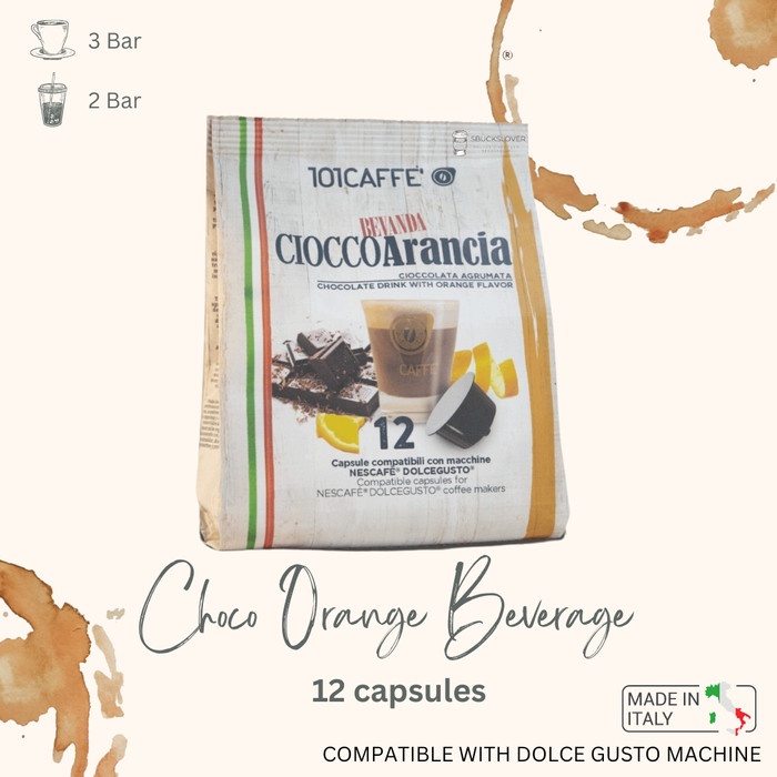 

Ready Dolce Gusto Capsules - Chocolate Orange non Coffee (Made in Italy)