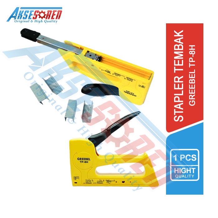 

Aksesoren Stapler Tembak Greebel / Staples Besar Jok Motor / Hekter / Staple Tacker / Cekrekan / Pengokot