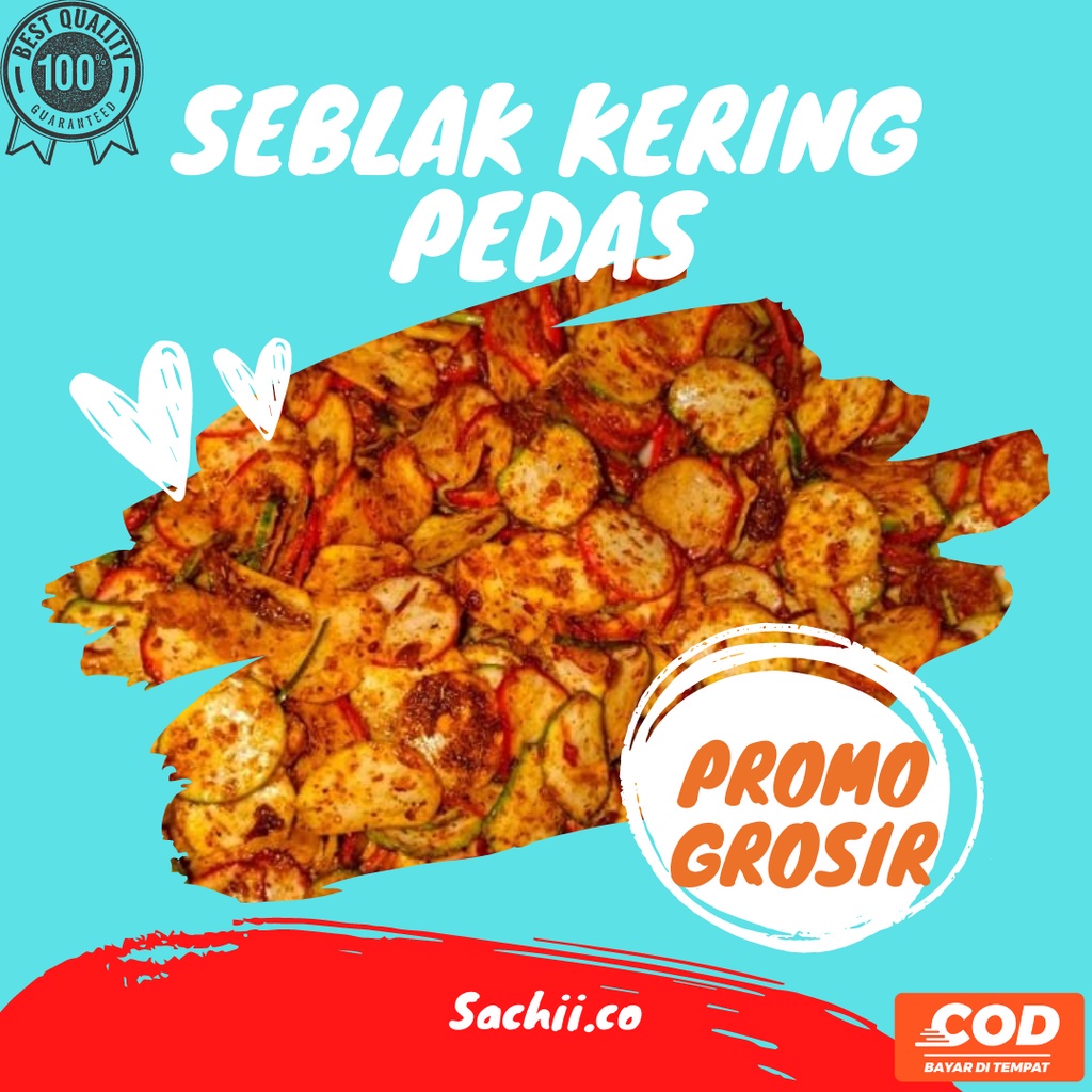 

Seblak Kering Pedes 150gr Krupuk Cemilan Kerupuk Camilan Pedas Gurih Bumbu Khas (PROMO SPESIAL GROSIR)