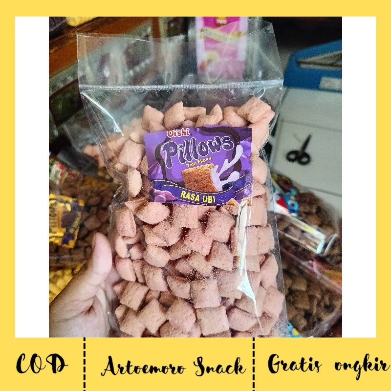 

AS Oishi Pillow Rasa Ubi / coklat Snack 250 Gram