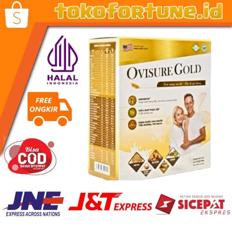 

OVISURE GOLD MILK SUSU OBAT TULANG DAN SENDI YG SEHAT 100% DIMFOR USA