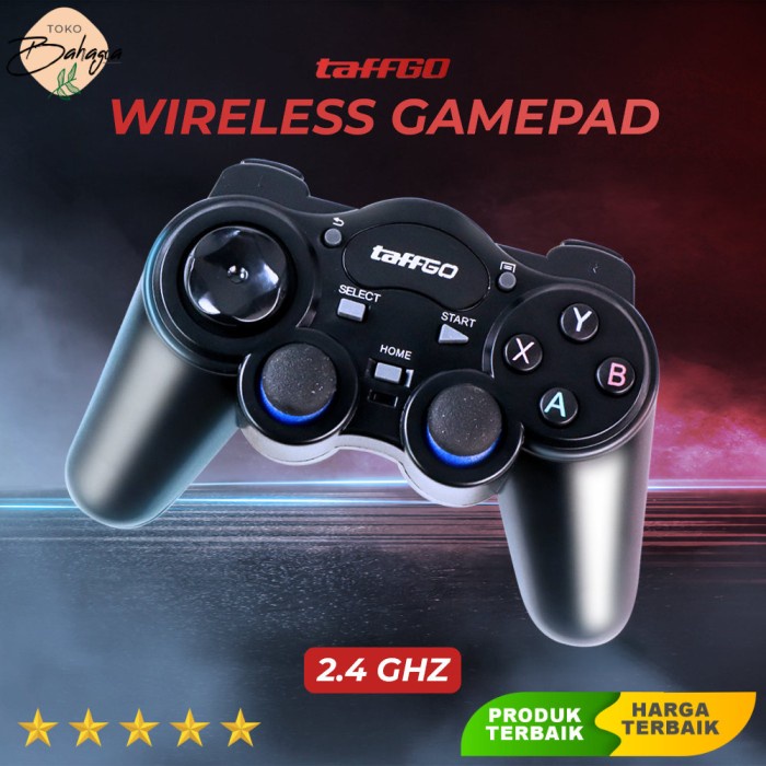 Wireless Gamepad 2.4 GHz untuk Smart TV Box - TaffGO