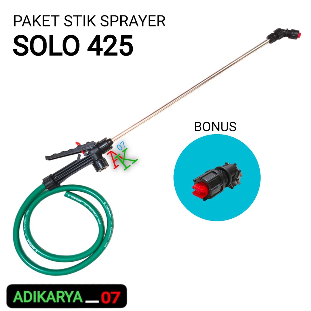 PAKET KOMPLIT Stik Sprayer SOLO Indonesia 425 Stik Sprayer Stik Semprotan Hama Stik Semprotan SOLO 4