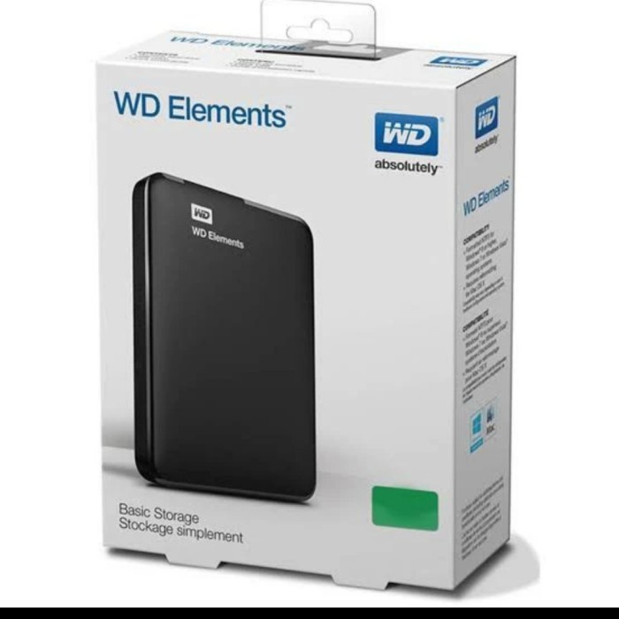 Hardisk 320GB 500GB 1TB WD Elements USB 3.0 HDD internal wd elements - 320gb