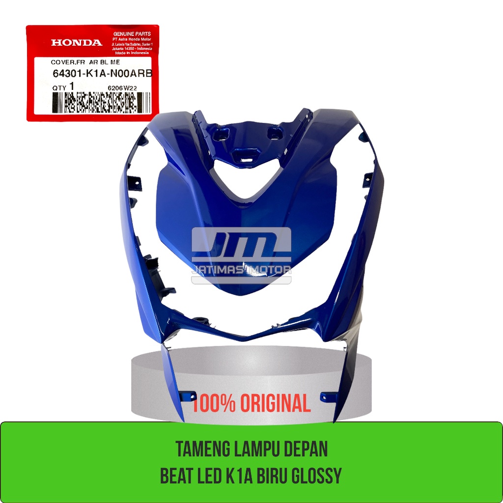 Tameng lampu depan beat eco LED K1A 64301-K1A-N00ARB