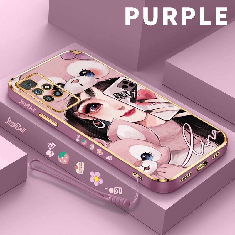 Gold Plating Soft Case hp For Redmi 10 4G 10 2022 10 5G casing For Redmi 10 Prime 2021 10 Prime 2022