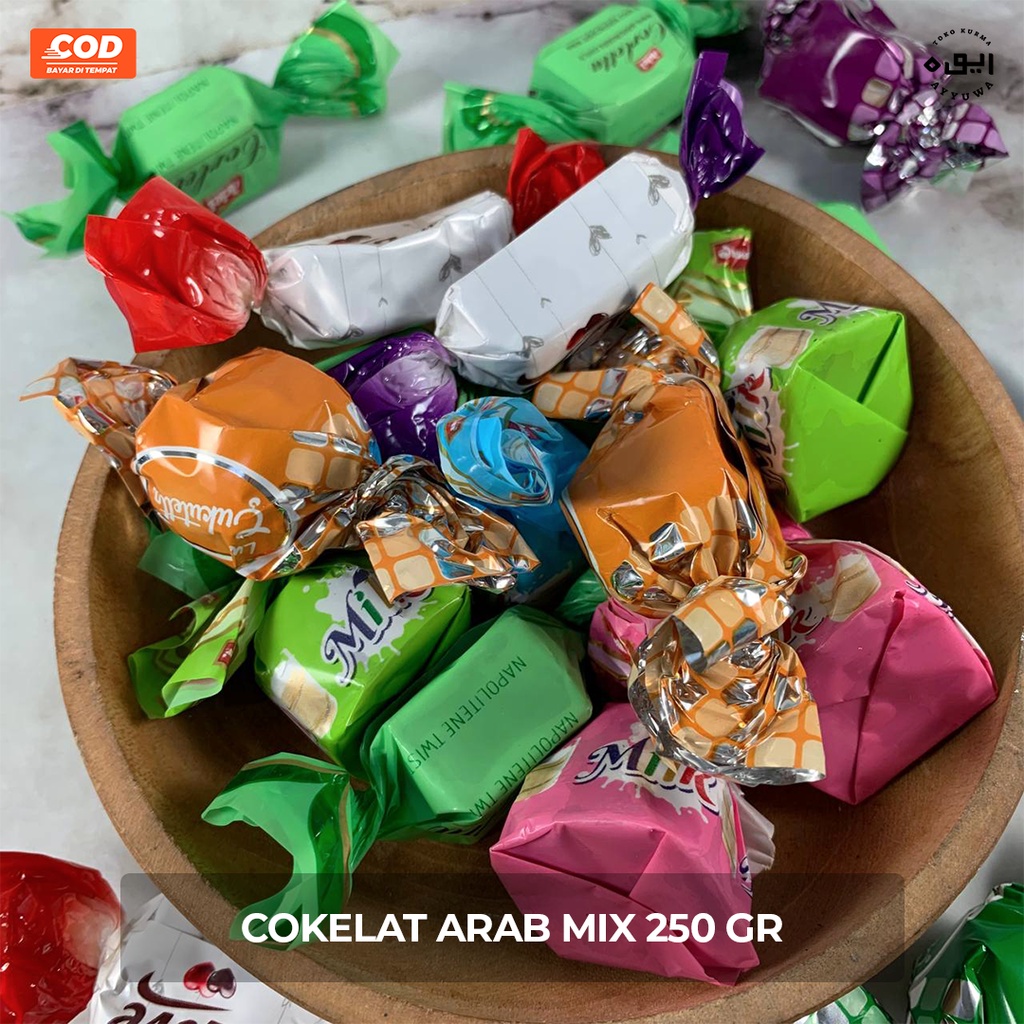 

COKLAT ARAB MIX OLEH OLEH HAJI UMROH ORIGINAL COKELAT TURKEY