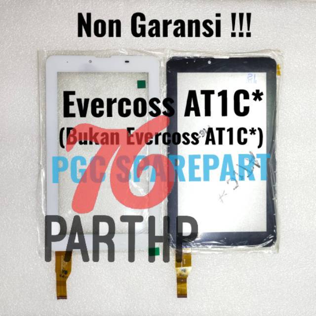 NEW Original OEM Touchscreen Tab Evercoss AT1C* / AT1C Kutip Bintang- Tablet Cross Evercross