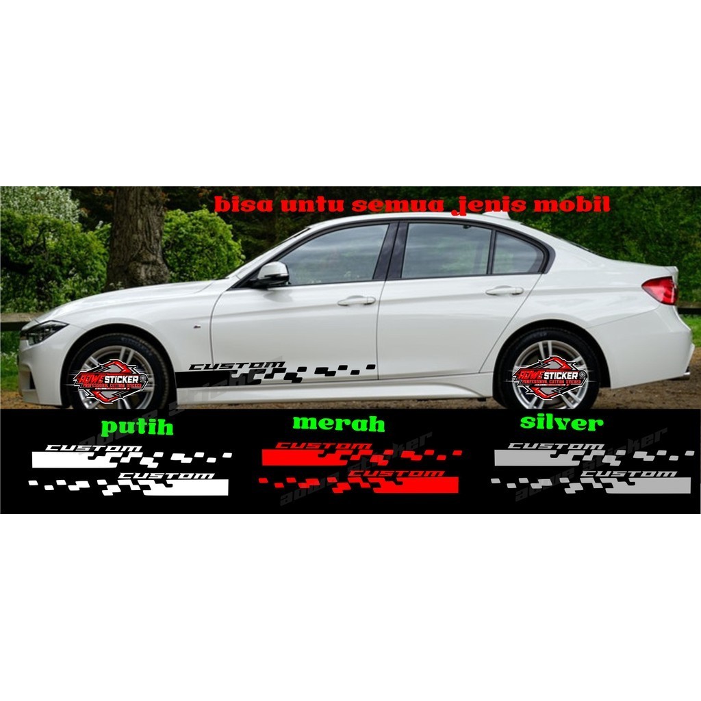 stiker mobil stiker list mobil Toyotanisan