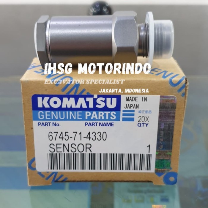 6745-71-4330 6745714330 Limiter valve Common Rail Pc300-8 Komatsu