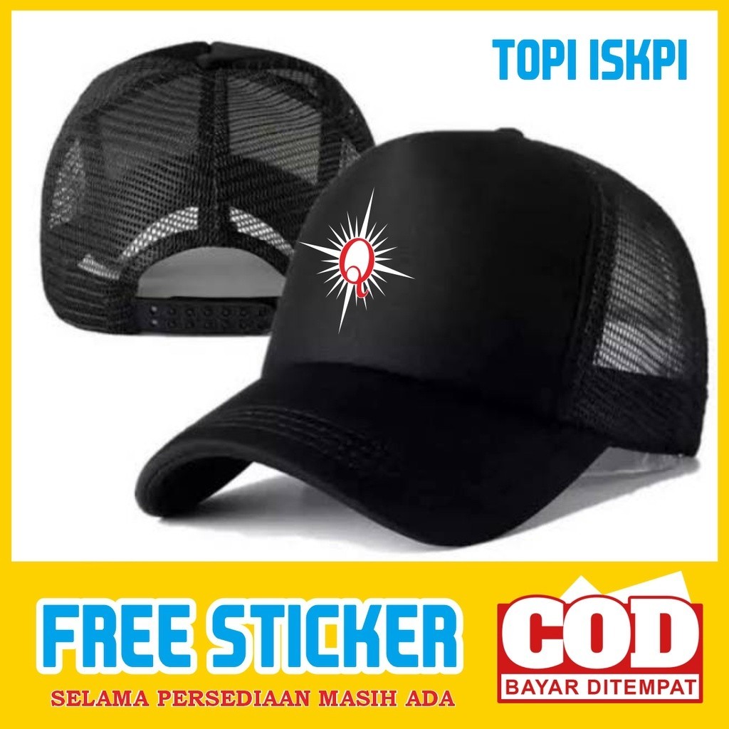 Topi Ikspi Kera Sakti Logo Lambang Q Bersinar Costum