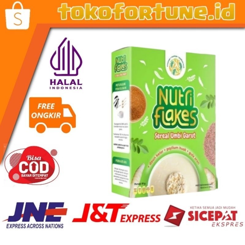 

Nutriflakes Sereal Umbi Garut Untuk Atasi Asam Lambung Maag Gerd 1
