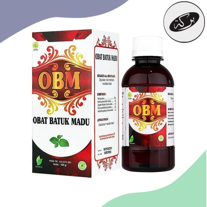 

HDN OBM - Obat Batuk Madu Plus Gamat 160gr