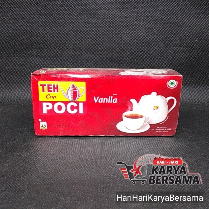 

TEH CAP POCI VANILA ISI 25 KANTONG X 2GR