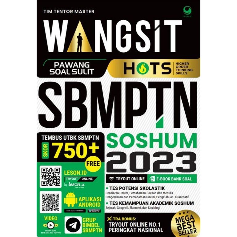 

Buku WANGSIT SBMPTN SOSHUM 2022 - Grasindo Gramedia - SOSHUM 2023