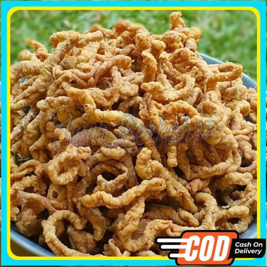 

2kg keripik usus ayam super original