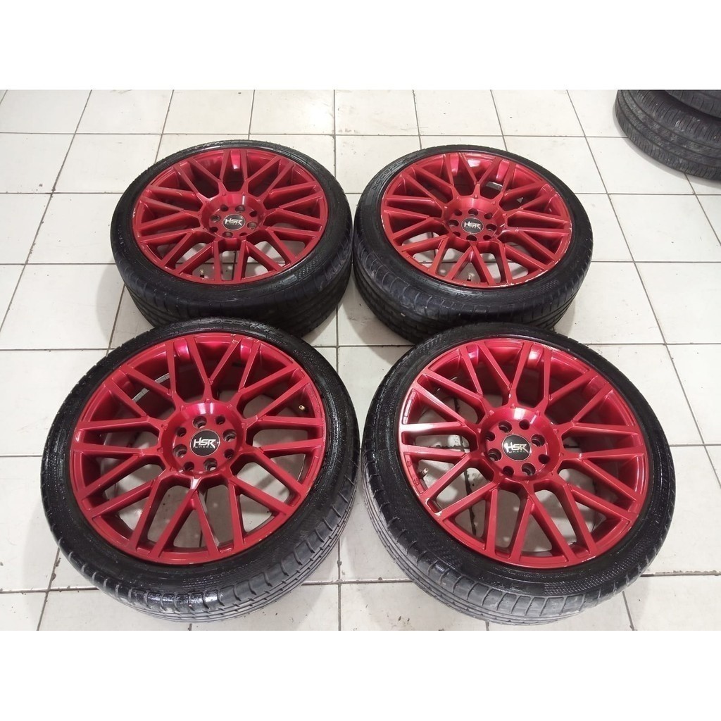 Velg Second Hsr Revenge Ring 18 Merah Pcd 4x100-4x114,3