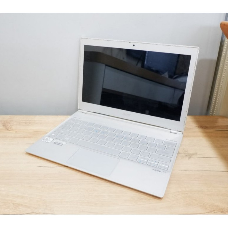 Laptop Acer Aspire S7 Intel Core i5 (unit mati) 12605 Windows slim Laptop bekas murah Laptop SSD Off