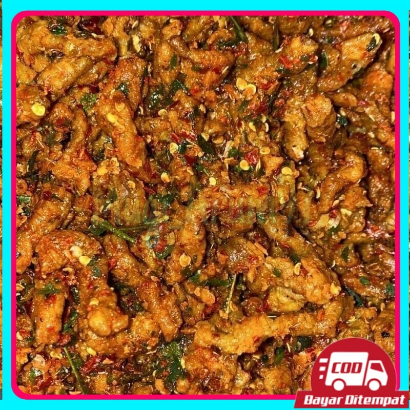 

TERMURAH!! KERIPIK USUS AYAM 1KG original gurih enak