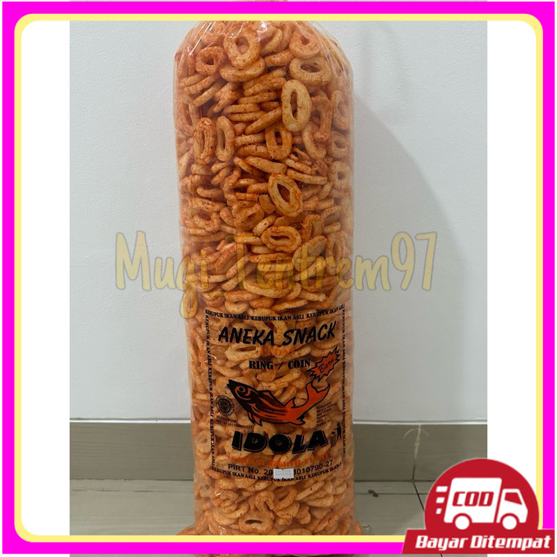 

Kerupuk Ring Pedas Rasa Balado 1000 gr