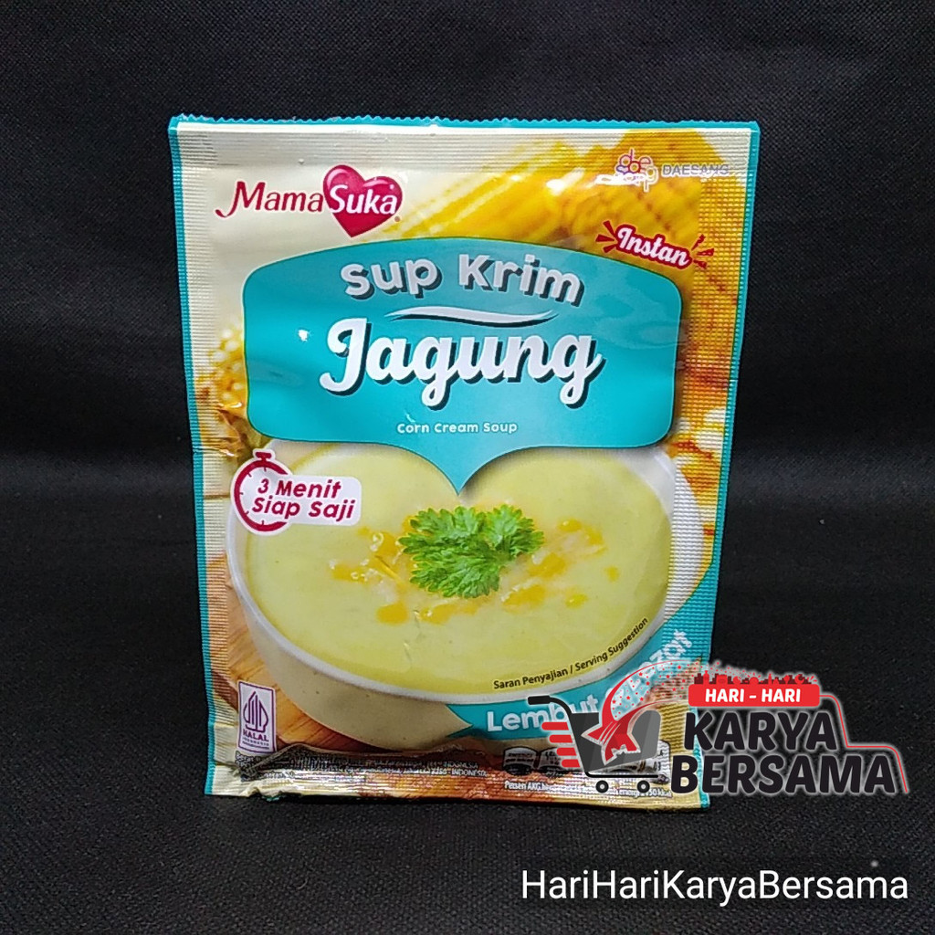 

BUMBU INSTAN MAMA SUKA SUP KRIM JAGUNG INSTANT 55GR