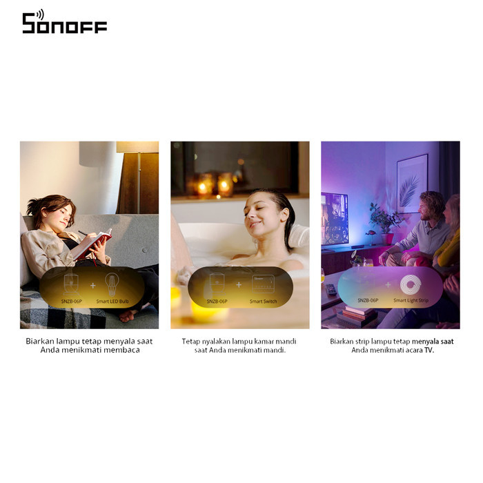 

Sonoff Smart Motion Sensor zbee SNZB06P Human Presence Sensor