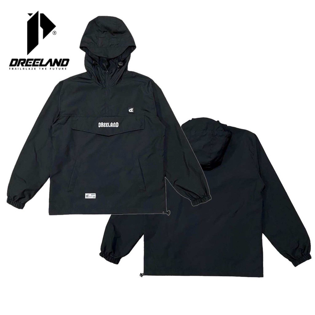 Dreeland - Jaket Cagoule Hybrid Black