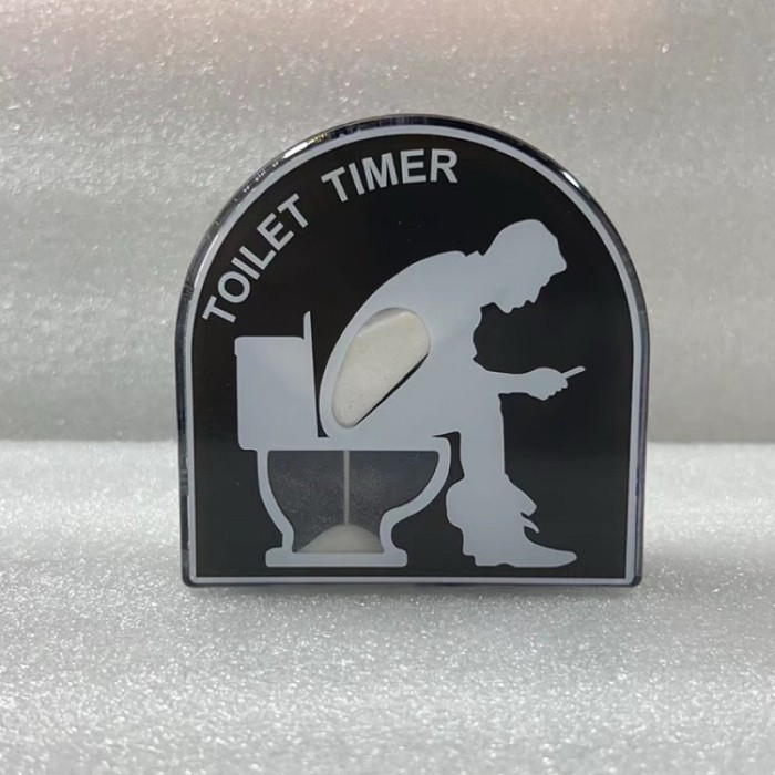 

toilet timer sandglass 5mins timer jam pasir 5menit kado suami ayah - Boy