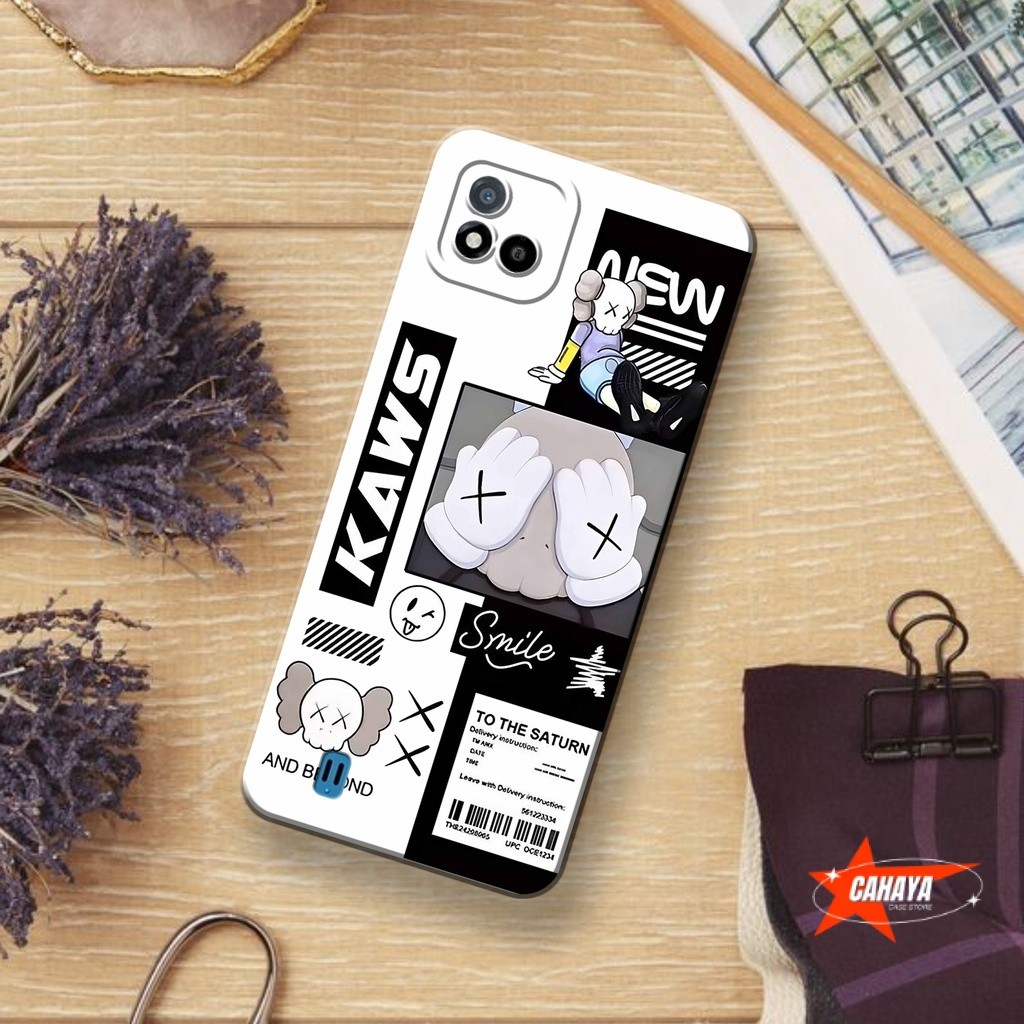 Case Hp Realme C20/Realme C11 2021  -  Fashion Case Estetik -  Softcase Kesing Hp Realme C20 / Realm
