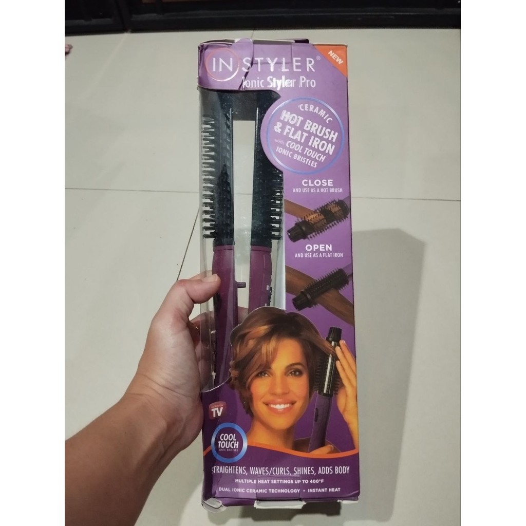 Instyler Ionic Syler Pro catokan rambut 2 in 1