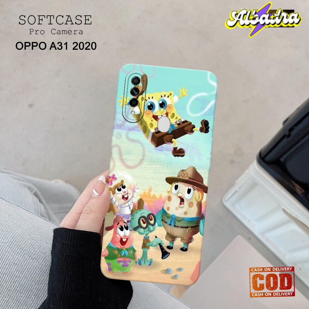 Case Hp OPPO A31 2020 Terbaru - Fashion Case KARTUN - Casing Hp OPPO A31 2020 - Softcase Pro Camera 