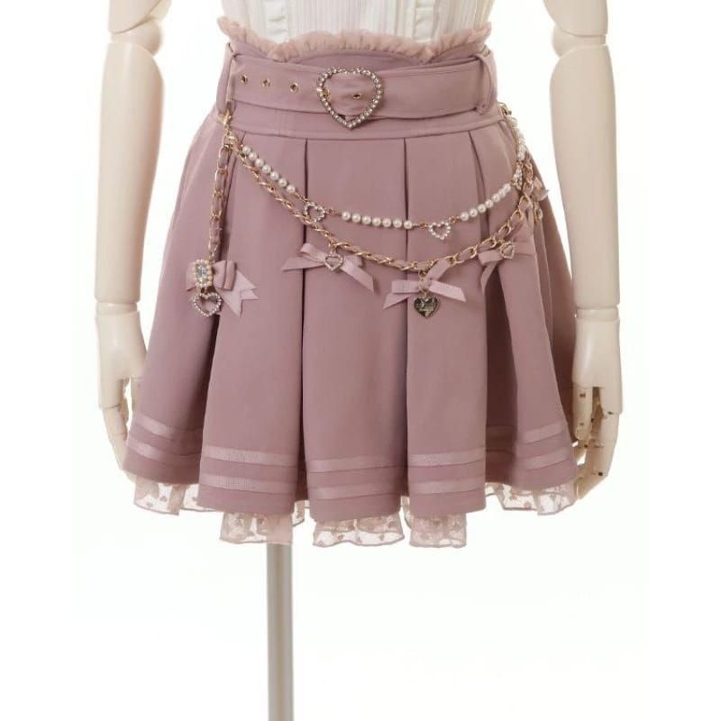 rok mini Harajuku lolita model rantai h047